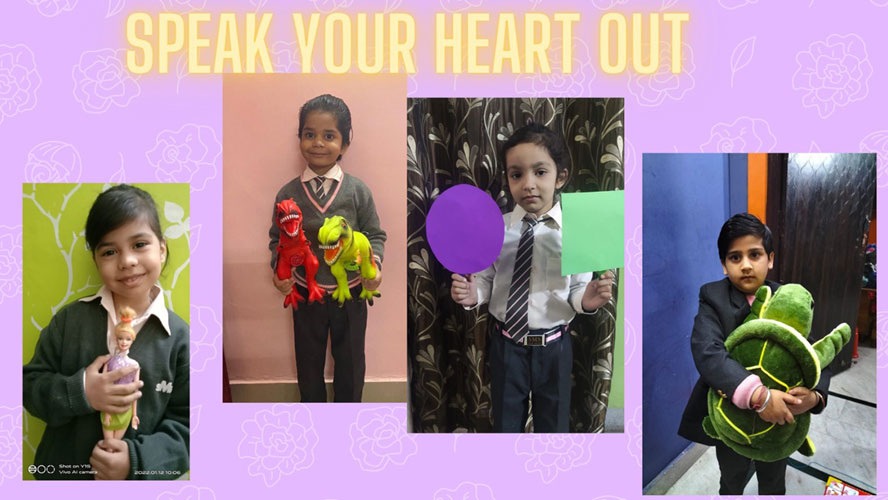 St. Mark's World School, Meera Bagh - Show and Tell Activity by Class Sapling : Click to Enlarge