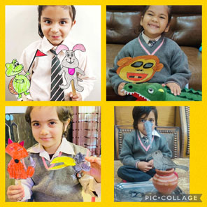 St. Mark's World School, Meera Bagh - Story Telling Activity by Class Seedling : Click to Enlarge