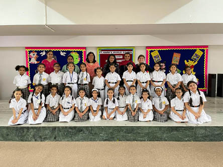 St. Mark's World School, Meera Bagh - Story Narration Event for Class 3 : Click to Enlarge