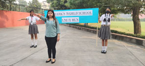 St. Mark's World School, Meera Bagh - National Unity Day : Click to Enlarge