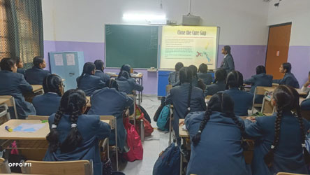 St. Mark's World School, Meera Bagh - World Cancer Day : Click to Enlarge