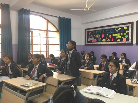 St. Mark's World School, Meera Bagh - World Cancer Day : Click to Enlarge