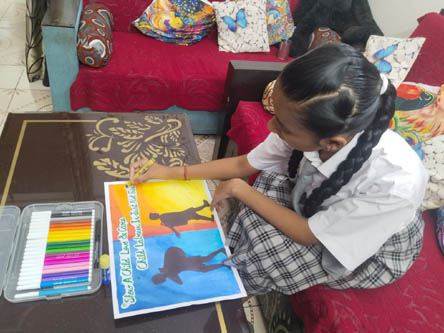 St. Mark's World School, Meera Bagh - World Day against Child Labour : Click to Enlarge