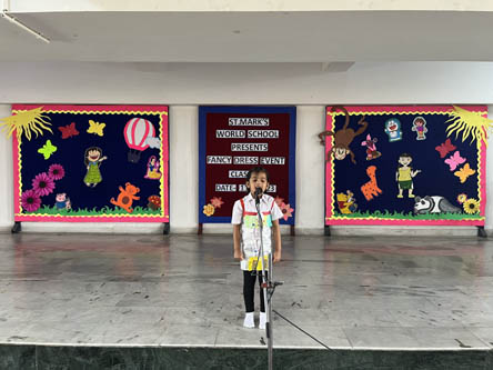 St. Mark's World School, Meera Bagh - Fancy Dress Event for Class 1 : Click to Enlarge