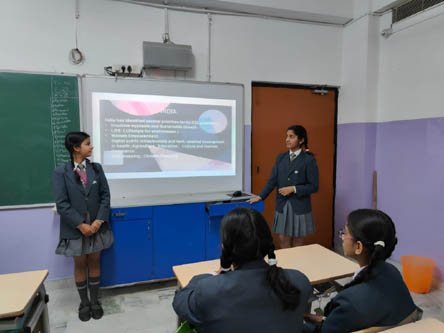 St. Mark's World School, Meera Bagh - G20 Activity by Class IX-C : Click to Enlarge