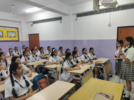 St. Mark's World School, Meera Bagh - MUN Training Session : Click to Enlarge