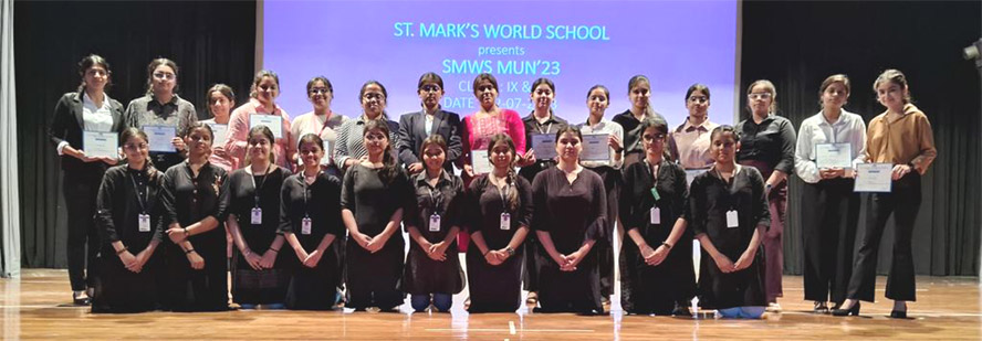 St. Mark's World School: Model United Nations 2023 : Click to Enlarge