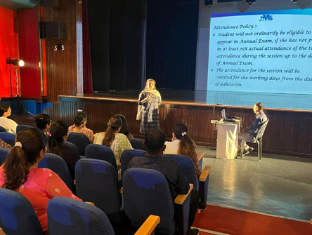St. Mark's World School, Meera Bagh - Orientation Programme : Click to Enlarge