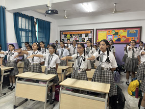 St. Mark's World School: Panch Pran Pledge : Click to Enlarge
