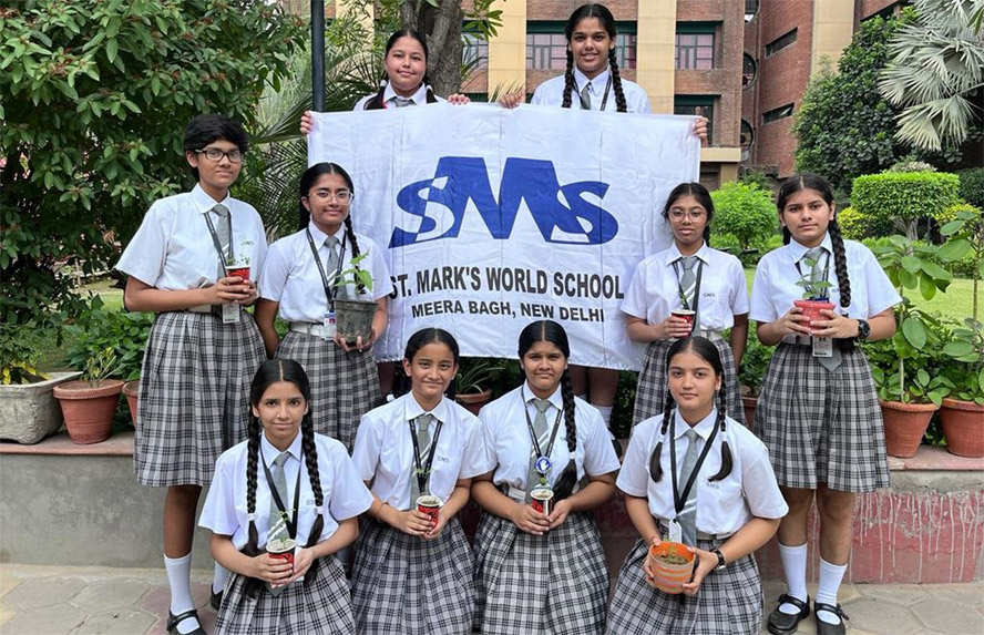 St. Mark's World School: Plantation Drive: Meri Maati Mera Desh : Click to Enlarge