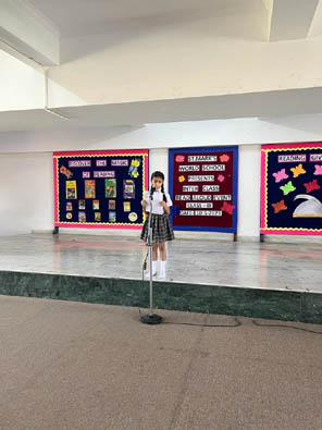 St. Mark's World School, Meera Bagh - Read Aloud Event by Class 3 : Click to Enlarge