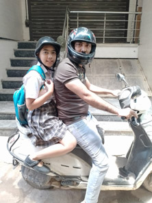 St. Mark's World School, Meera Bagh - Road Safety by Classes 6 and 7 : Click to Enlarge