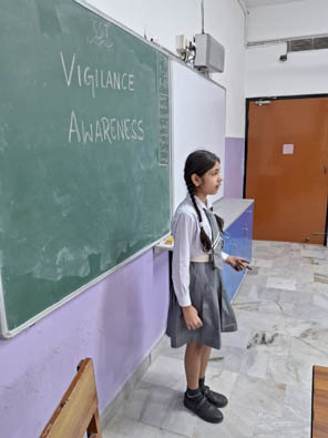 St. Mark's World School: Vigilance Awareness Week : Click to Enlarge