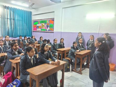 St. Mark's World School: English Debate Event by students of Class 7 : Click to Enlarge