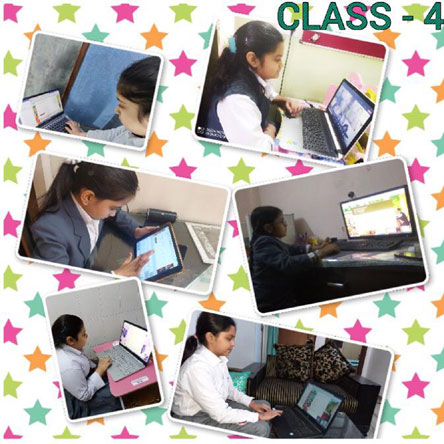 St. Mark's Girls School, Meera Bagh - Online Inter Class Quiz Competition Classes Sapling to 5 : Click to Enlarge
