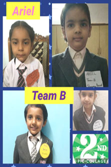St. Mark's Girls School, Meera Bagh - Inter Quiz Winners of Class Sapling : Click to Enlarge