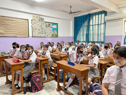 St. Mark's World School, Meera Bagh - GK Quiz for Classes 5 to 12 : Click to Enlarge
