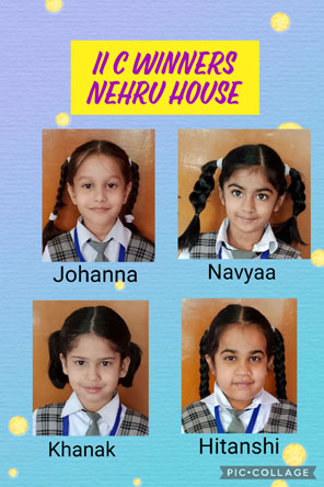 St. Mark's World School, Meera Bagh - Winners of Inter House GK Quiz of Class 2 : Click to Enlarge