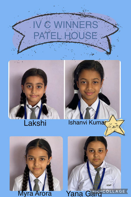 St. Mark's World School, Meera Bagh - Winners of Maths Quiz for Class 4 : Click to Enlarge
