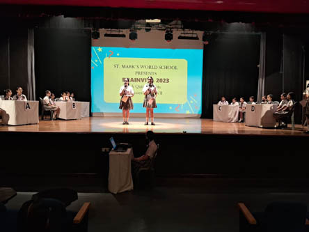 St. Mark's World School, Meera Bagh - Quiz Event for Classes 6 and 7 : Click to Enlarge