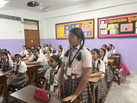 St. Mark's World School, Meera Bagh - Science Quiz for Classe 5 and 6 : Click to Enlarge