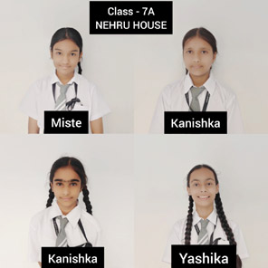 St. Mark's World School, Meera Bagh - Class 7 Winners of Mathematics Quiz : Click to Enlarge