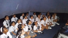 SMS Girls School - Mobile Planetarium Show for Classes Seedling to V : Click to Enlarge