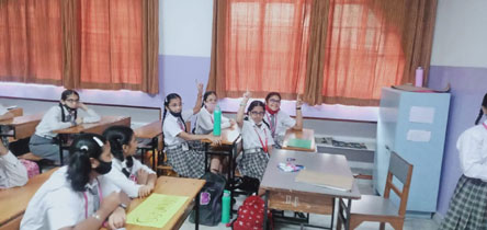 St. Mark's Girls School - Quiz for Classes 5 to 8 : Click to Enlarge