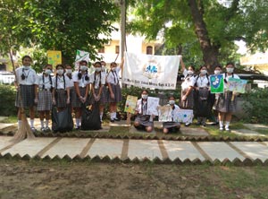 SMS Girls School, Meera Bagh - Mission Clean India : Click to Enlarge