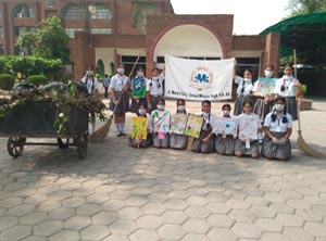 SMS Girls School, Meera Bagh - Mission Clean India : Click to Enlarge