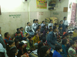 SMS Girls School, Meera Bagh - Ek muthi anaj : Click to Enlarge