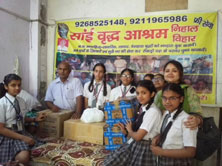 SMS Girls School, Meera Bagh - Ek Mutthi Anaj : Click to Enlarge