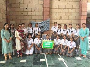 SMS Girls School, Meera Bagh - Drive to collect material of basic necessity to Kerala : Click to Enlarge