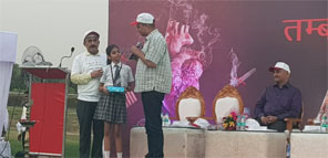 SMS Girls School, Meera Bagh - World No Tobacco Day : Click to Enlarge