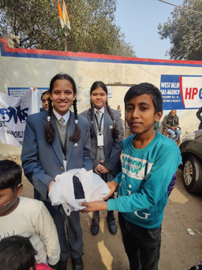 St.Marks World School Meera Bagh - Clothing Drive : Click to Enlarge