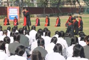 St. Mark’s Girls Sr. Sec School, Meera Bagh - Street Play for Classes - IX & X : Click to Enlarge