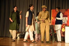 SMS, Girls School - Students of Class IX presented a series of plays on the theme Thriller : Click to Enlarge