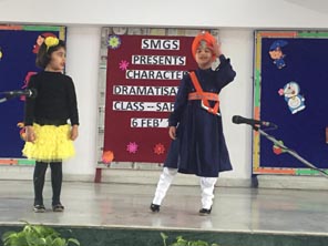 SMS, Girls School - Character Dramatisation Competition for Class Sapling : Click to Enlarge