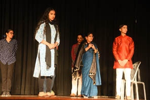 St. Mark's World School, Meera Bagh - Theatrical Extravaganza: Day 1 : Click to Enlarge
