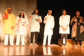 St. Mark's World School, Meera Bagh - Theatrical Extravaganza: Day 1 : Click to Enlarge