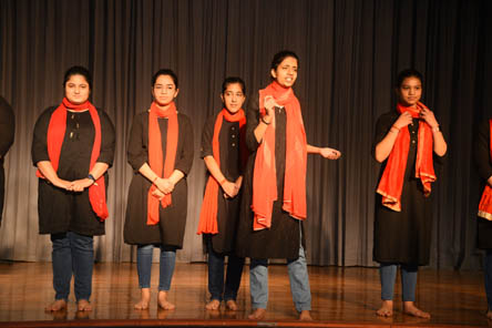 St. Mark's World School, Meera Bagh - Street Plays by Class 12 Science Stream students (Section D & E) : Click to Enlarge