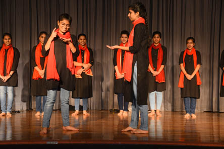 St. Mark's World School, Meera Bagh - Street Plays by Class 12 Science Stream students (Section D & E) : Click to Enlarge