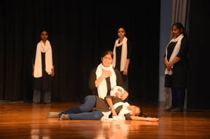 St.Marks World School Meera Bagh - Street Plays by Class IX-A students : Click to Enlarge
