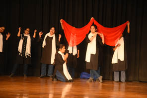 St.Marks World School Meera Bagh - Street Plays by Class IX-A students : Click to Enlarge