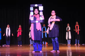St.Marks World School Meera Bagh - Street Plays by Class IX-E students : Click to Enlarge