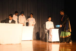 St.Marks World School Meera Bagh - English Play: Sweet and Sour by Class VIII-B students : Click to Enlarge