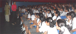 SMS Girls School - Workshop on leadership Skill : Click to Enlarge