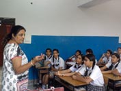 SMS, Girls School - Workshop on Peer Pressure : Click to Enlarge