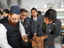 St. Mark's Girls School - Mughal Wood Carving Workshop : Click to Enlarge