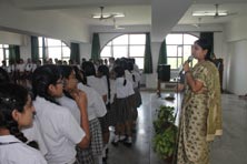 St. Mark's Girls School - >Celebrations of the International Youth Day : Click to Enlarge